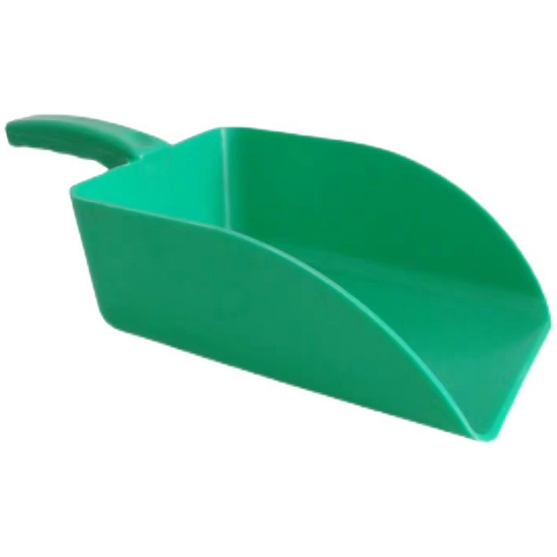 Non-Spark Dust Pan, Heavy-Duty Plastic Dustpan with Comfort Grip Handle